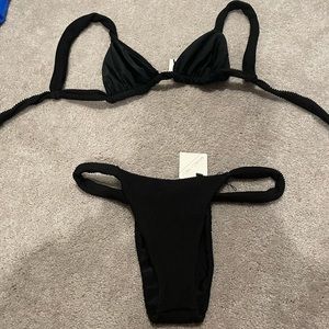 Never worn ribbed bikini